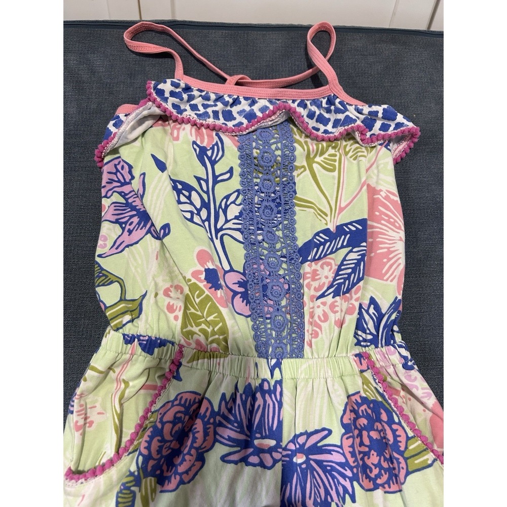 Girls Matilda Jane Floral Jumpsuit Size 8 - Picture 4 of 5